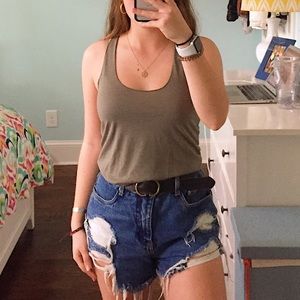 American rag racer back tank top